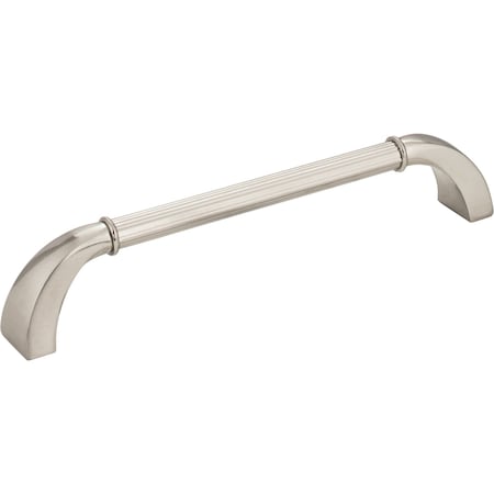 Jeffrey Alexander 160 mm Center-to-Center Satin Nickel Cordova Cabinet Pull Z281-160SN